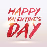 Watercolor painted Valentine`s Day card or background N6