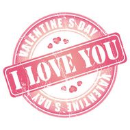 Happy Valentines Day stamp for N3
