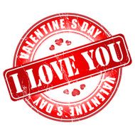 Happy Valentines Day stamp for N4