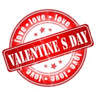 Happy Valentines Day stamp for N6