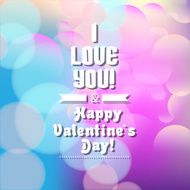 Happy Valentine`s Day card or background N3