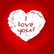 Happy Valentines Day card background 14 February I Love You N25