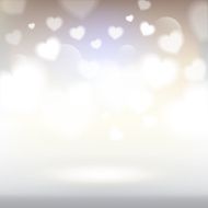 Hearts Valentines Day background or card N3