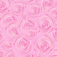 Vector rose flowers background