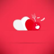 Red Valentine's Day background N3