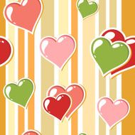 Valentine background with hearts N2