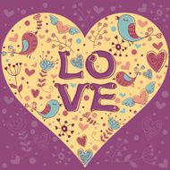 Lovely Valentine&#039;s day invitation postcard N3