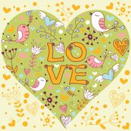 Lovely Valentine&#039;s day invitation postcard N4