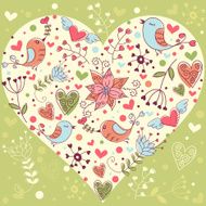 Lovely Valentine&#039;s day invitation postcard N6