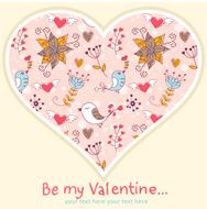 Lovely Valentine&#039;s day invitation postcard N7