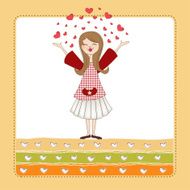 pretty girl in love