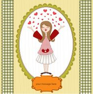 pretty girl in love N2