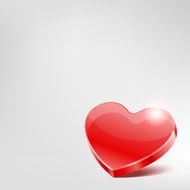 Red heart Valentine&#039;s day N2