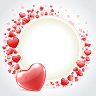 Valentine&#039;s day vector background N14