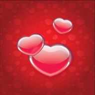hearts background N42
