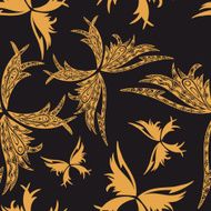 Romantic butterfly seamless pattern N14