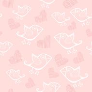 Romantic seamless pattern N36