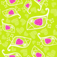 Romantic seamless pattern N38