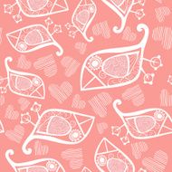 Romantic seamless pattern N39