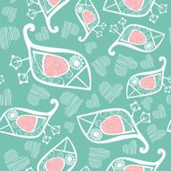 Romantic seamless pattern N40