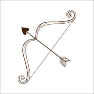 Bow with love arrow N2
