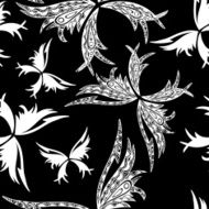 Romantic butterfly seamless pattern N20