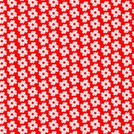 White heart pattern