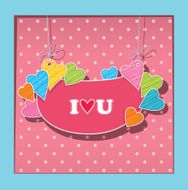 greetings card for lovers Imitation paper applications
