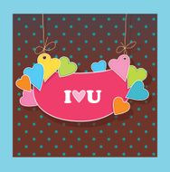 greetings card for lovers Declaration of love
