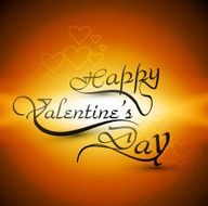 Happy Valentine&#039;s day card for lettering text vector colorful background