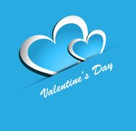 Beautiful Valentines Day colorful heart shape vector design illustration