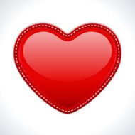 Red Heart Vector Illustration N3