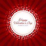 Hearts frame Valentine's day N4