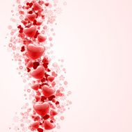 Hearts fly