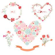Ornamental hearts