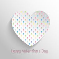 Polka Dot Heart N2