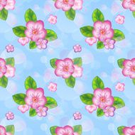 spring floral Seamless PAttern N5