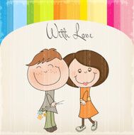 happy lovers couple N2