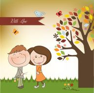 happy lovers couple N9