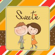 happy lovers couple N10