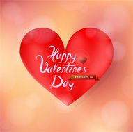 St Valentines greeting card
