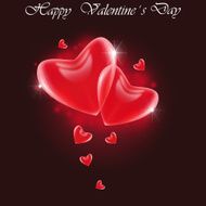 Abstract background of Hearts
