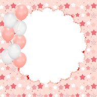 Cute Frame Vector Illustration