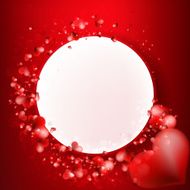 Valentine Hearts Background EPS10