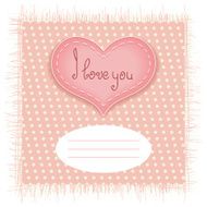 Tender Valentines day card