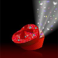 Red gift box new