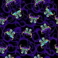 Butterfly seamless pattern N27