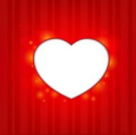 Valentine&#039;s Day gift card and Background