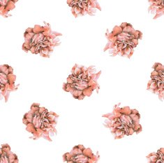 seamless pattern with beautiful roses N14