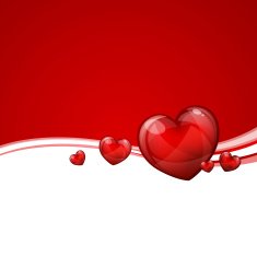 Vector Valentines Day Card N19